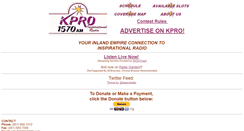 Desktop Screenshot of kpro1570.com